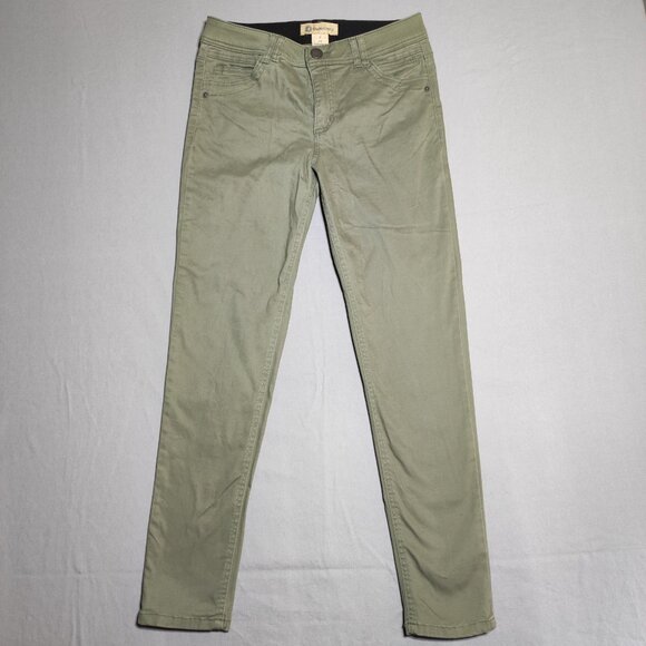Democracy jeans women's size 8 olive green colour stretchy skinny fit - Picture 1 of 13